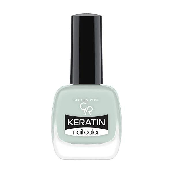Golden Rose Keratin Nail Polish - Long-Lasting Nail Color with Keratin Enriched Formula