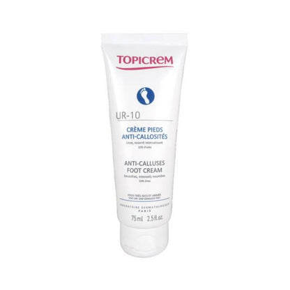 Topicrem SOS Repair Foot Cream 75ml - Intense Moisturization for Dry, Cracked Heels