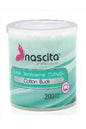 Nascita Cotton Swabs for Ear Cleaning - 200 Count, Gentle Ear Care, Personal Hygiene