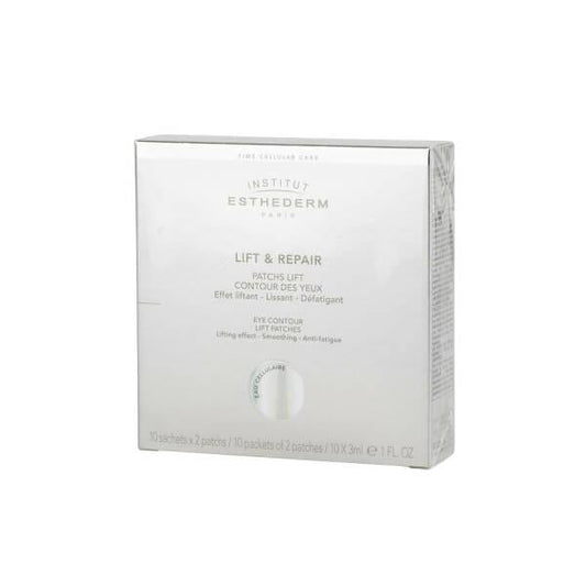 Esthederm Eye Contour Lift Patches - Under Eye Firming, Dark Circles & Puffiness Reduction (10x3ml)
