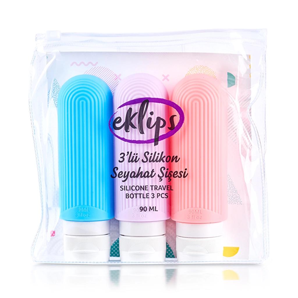 Eklips Silicone Travel Bottle 3-Pack Leak-Proof 90 ml