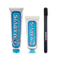 Marvis Aquatic Mint Toothpaste Set with Brush 85ml + 25ml