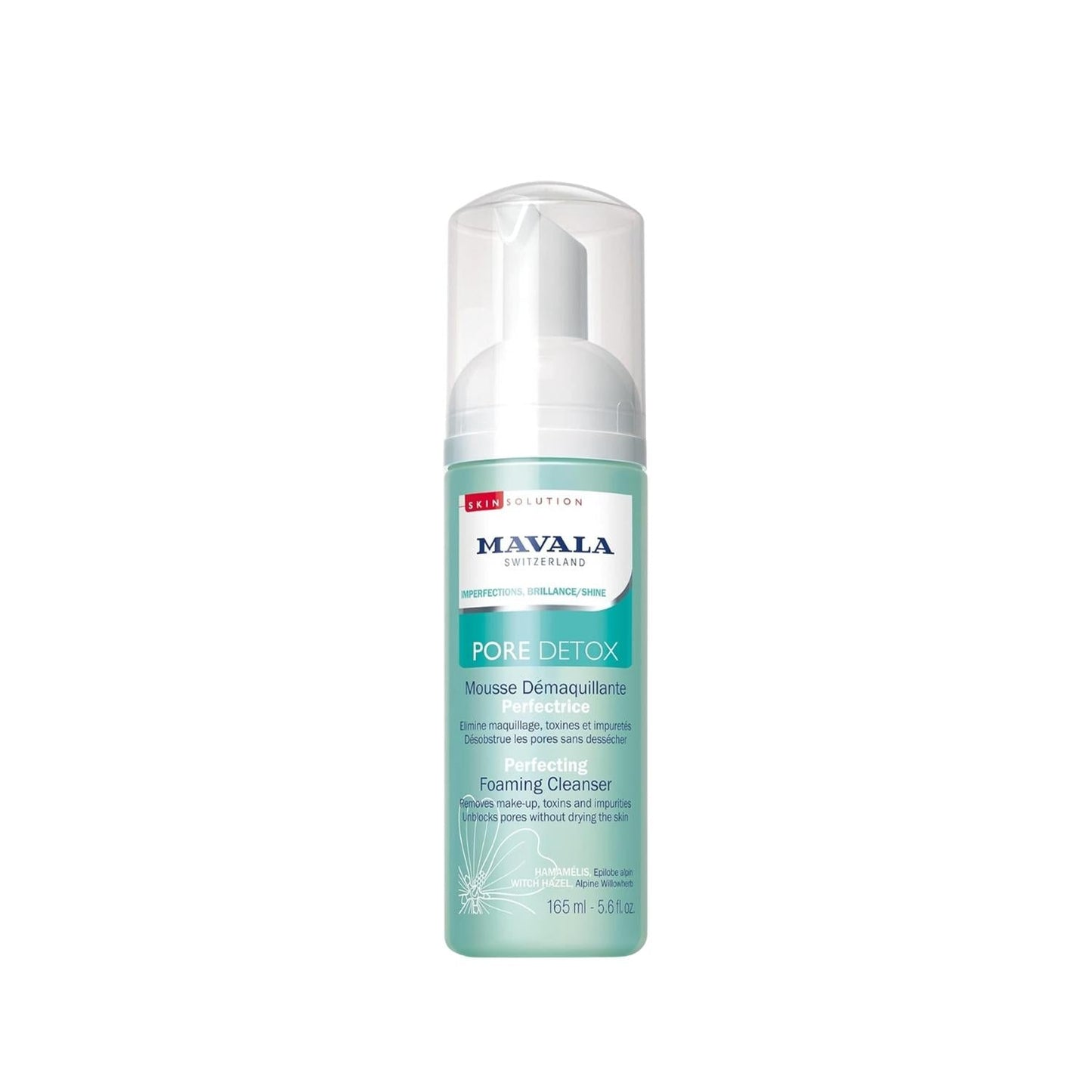 Mavala Pore Detox Perfecting Foaming Cleanser 165 ml