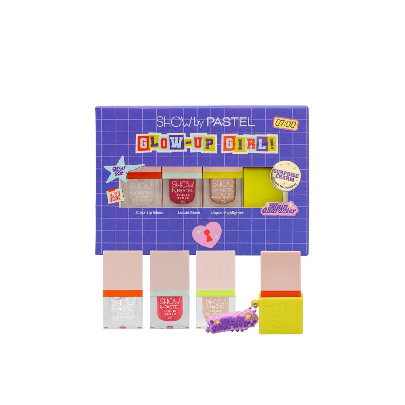 Show by Pastel Mini Makeup Kit with Blush & Gloss Glow up Girl