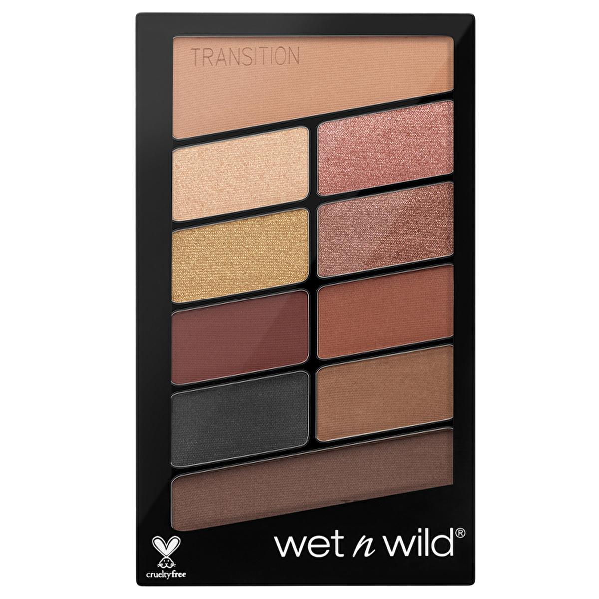 Wet n Wild Color Icon 10-Color Eyeshadow Palette - My Glamour Squad, Versatile Makeup for Diverse Looks