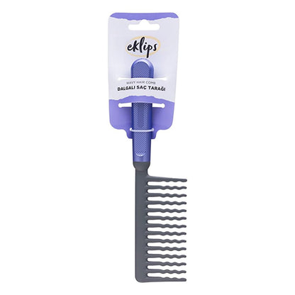 Eklips Wavy Hair Comb for Gentle Detangling