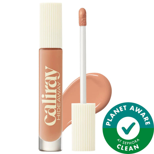 Hideaway: Brightening + Hydrating Under Eye Color Corrector Concealer - Banish Dark Circles, Lightweight, Crease-Proof - Clean Beauty