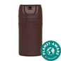 The Essential Refillable Travel Container - The Essential Refillable Travel Container for Beauty Products - Leakproof, TSA Approved, Sustainable - Sundown Plum Brown