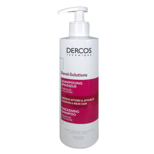 Vichy Dercos Densi-Solutions Thickening Shampoo for Thinning Hair - Strengthens, Thickens, and Stimulates Scalp - 13.53 fl oz