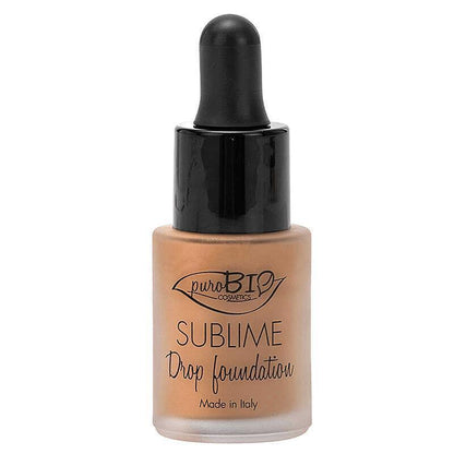 PuroBio Sublime Drop Foundation 01 - Nourishing Mineral Liquid Foundation with Antioxidants & Sun Protection