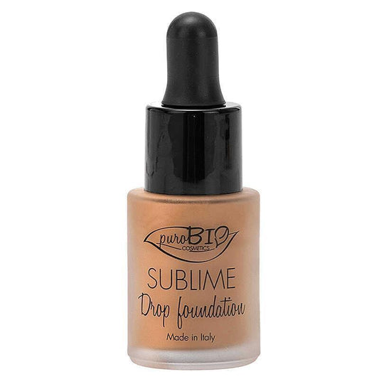 PuroBio Sublime Drop Foundation 01 - Nourishing Mineral Liquid Foundation with Antioxidants & Sun Protection