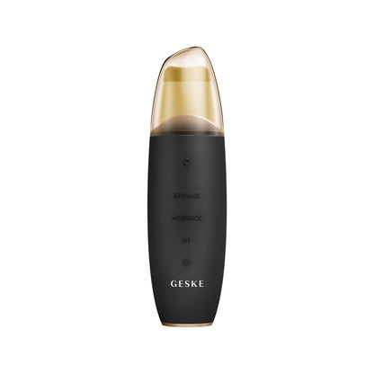 Geske MicroCurrent Skin Scrubber & Blackhead Remover - Black