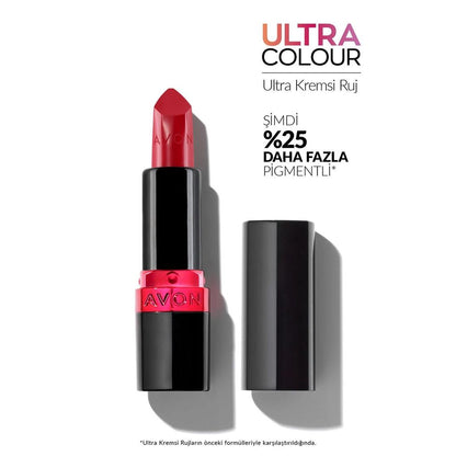 Avon Ultra Creamy Lipstick in Red 2000 Hydrating Lip Color