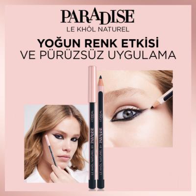 Loreal Paris Le Khol Eyeliner - Midnight Black