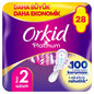 Orkid Platinum Hygienic Pads - Long (28 Count) for Women, Menstrual Products, Incontinence Care