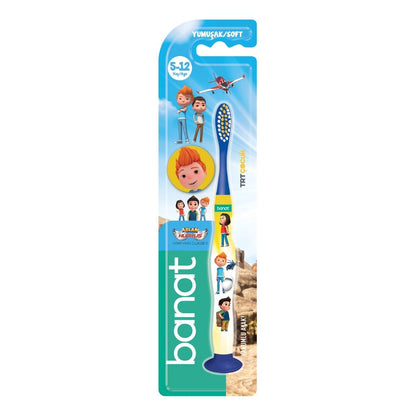 Banat Aslan Hurkus Kids Soft Toothbrush with Fun Character