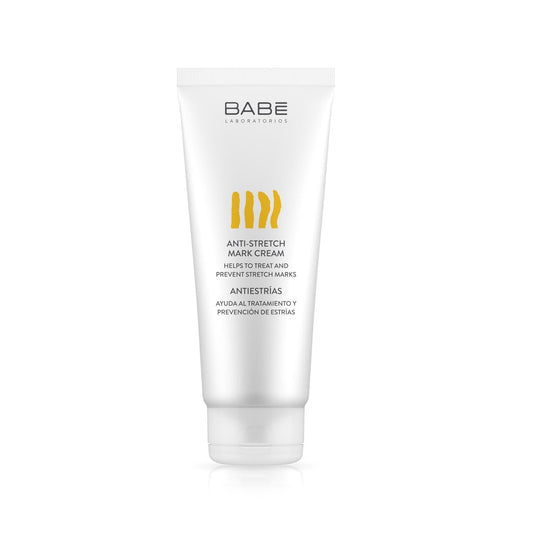 Babe Anti Stretch Mark Cream 200ml - Reduce & Prevent Stretch Marks, Boost Skin Elasticity - Pregnancy & Postpartum Skincare