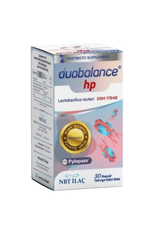 Nbt Life Duobalance HP: Probiotic Supplement with Lactobacillus Reuteri, Magnesium & Zinc - Gut Health & Immune Support