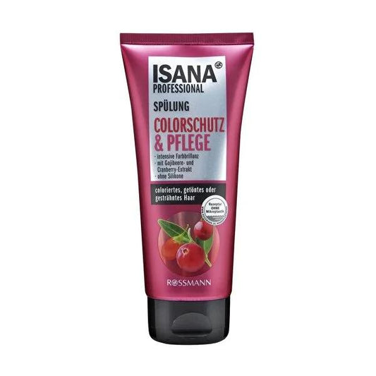 Isana Professional Color Protecting Hair Cream for Colored Hair - Silicone-Free, Dermatologically Tested - 200ml