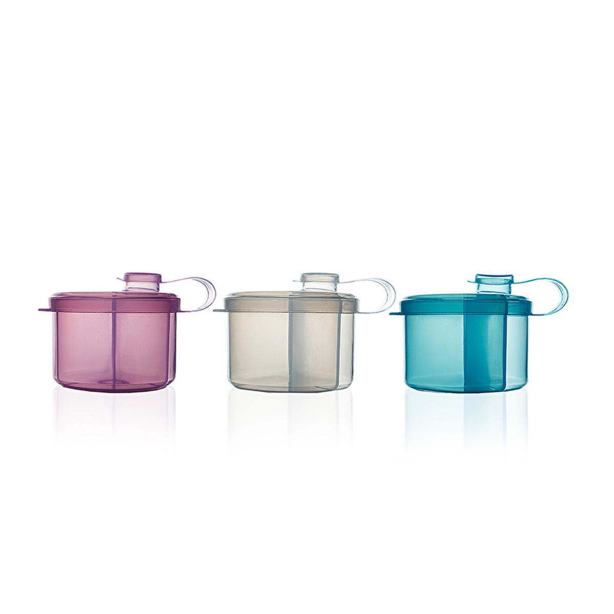 Babyjem Portable Baby Formula Container - 3 Compartment Travel-Friendly Storage for Baby Formula Powder