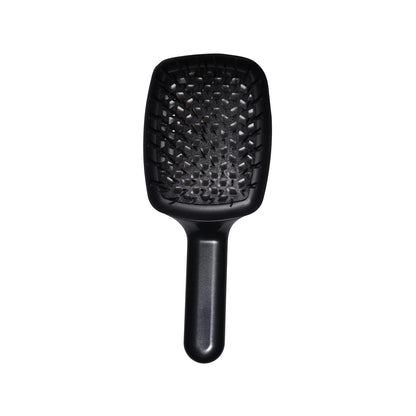 Janeke Curvy M Detangling Hairbrush Chrome Black