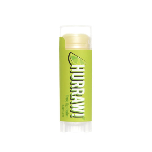 Hurraw Lime Lip Balm - Natural, Organic, and Refreshing - 4.8g