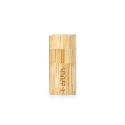 T-Brush Activated Charcoal Bamboo Dental Floss - Eco-Friendly, Vegan, Plastic-Free - Freshens Breath & Prevents Plaque