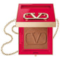 Go-Clutch Refillable Radiant Setting Powder Compact - Long-Lasting, Buildable Coverage Makeup with Cross-Body Clutch