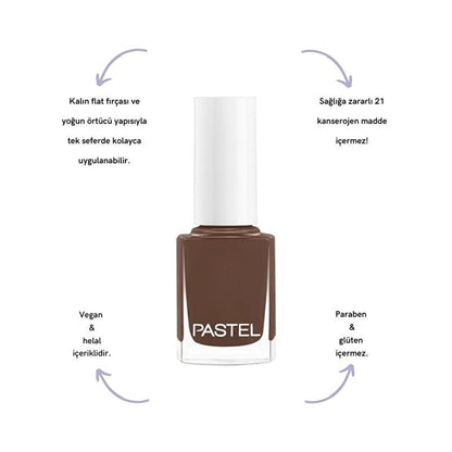 Pastel Nail Polish - Vibrant Pastel Colors, Cruelty-Free & Vegan, 0.44 fl oz