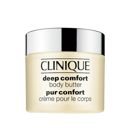 Clinique Deep Comfort Body Moisturizer - Intensive Hydration for Dry Skin Relief, 6.76 fl oz