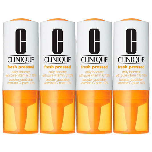 Clinique Fresh Pressed Daily Booster with Pure Vitamin C 10% - Brightening Serum for Dark Spots, Uneven Skin Tone, & Fine Lines