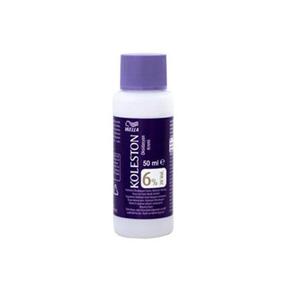 Wella Koleston Peroksit 6% Hair Dye Oxidizing Cream for Black & Brown Hair Colors - Effective 6% Hydrogen Peroxide Developer