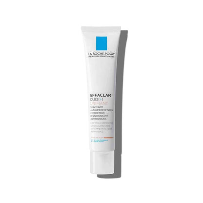 La Roche-Posay Effaclar Duo (+) Unifiant: Acne Treatment Cream, Medium Shade - Reduce Blemishes & Prevent Recurrence for Oily, Acne-Prone Skin