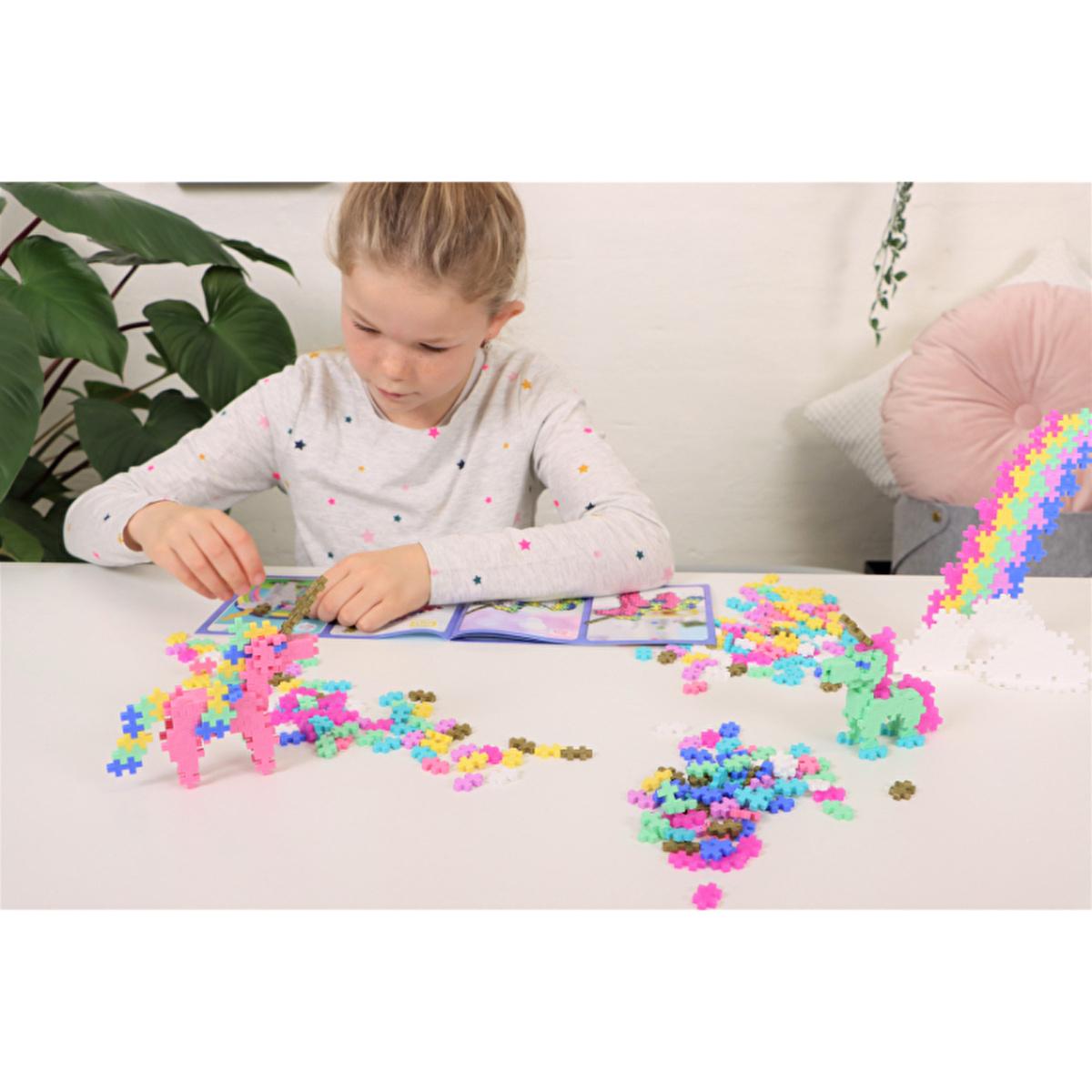 Plus Plus Unicorn Construction Toy Set - 275 Pieces for Creative Building and Learning