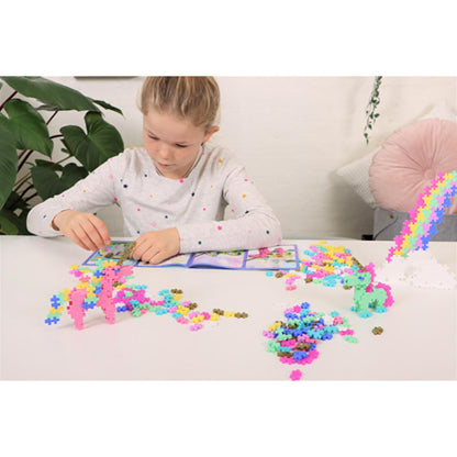 Plus Plus Unicorn Construction Toy Set - 275 Pieces for Creative Building and Learning