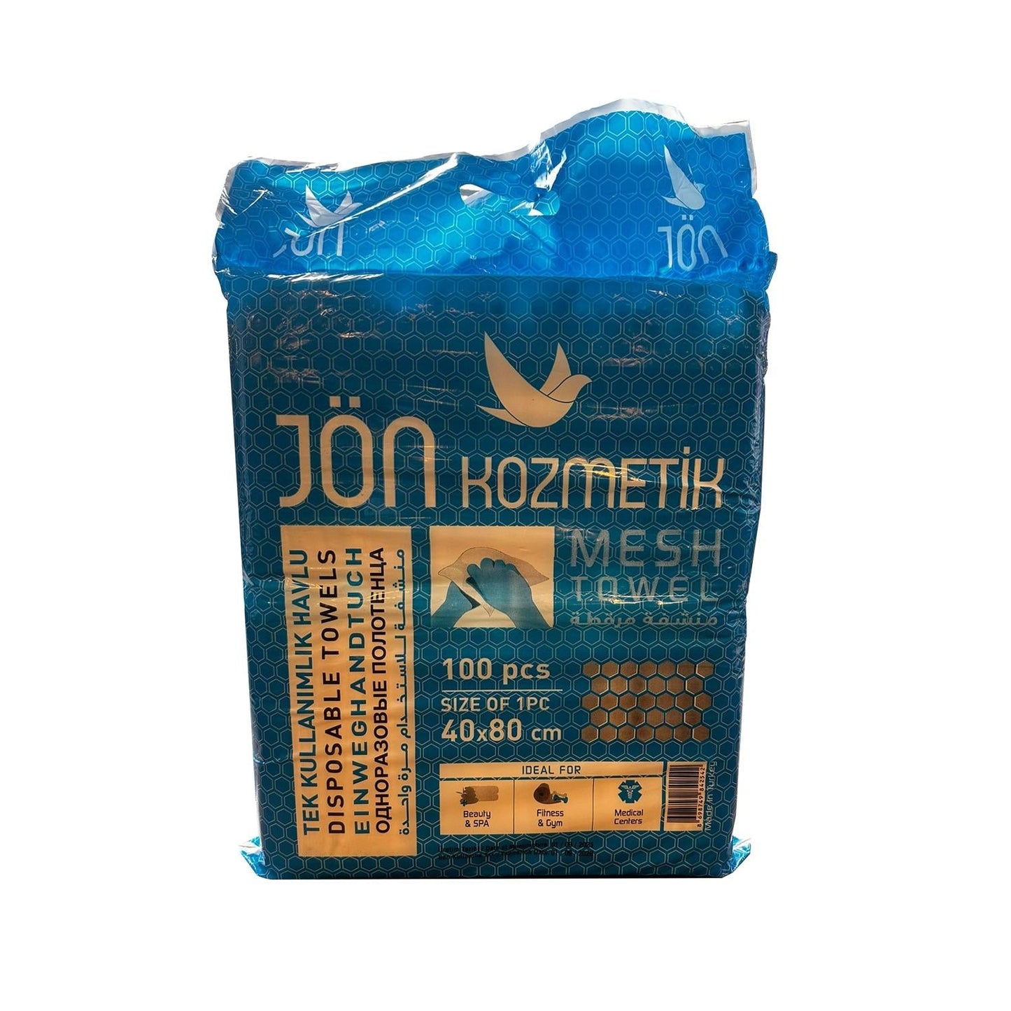 Jon Disposable Hair Towels for Salons 80x40 cm