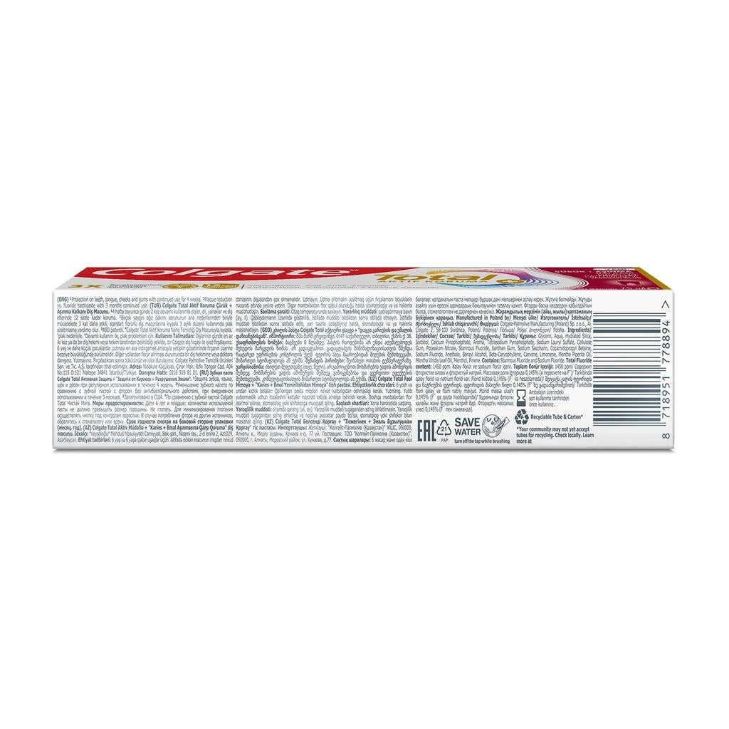 Colgate Total Cavity & Erosion Shield Toothpaste 75ml