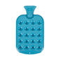 Fashy Honeycomb Hot Water Bottle in Blue 2L