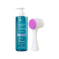 Ducray Keracnyl Gel - 400ml Cleansing Gel & Facial Brush for Acne-Prone & Oily Skin - Effective Facial Cleansing Solution