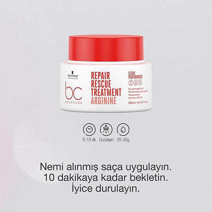Bonacure Clean Emergency Rescue Treatment 200 ml