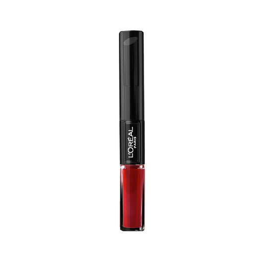 Loreal Paris Infaillible 24H Long-Lasting Red Lipstick - 506 Red Infaillible Shade, Durable Makeup for Lips