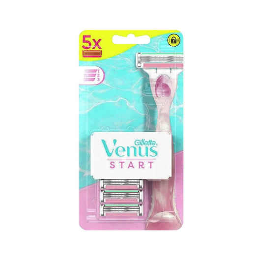 Gillette Women's Replacement Razor Blades for Venus Start - 5 Pack, Smooth Shaving, Compatible, Reliable