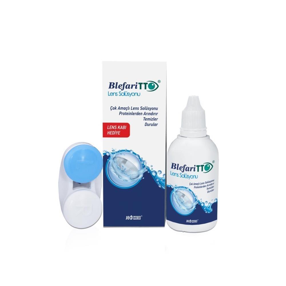BlefariTTO Contact Lens Solution 60ml - Multi-Purpose Lens Care for Hygiene & Comfort