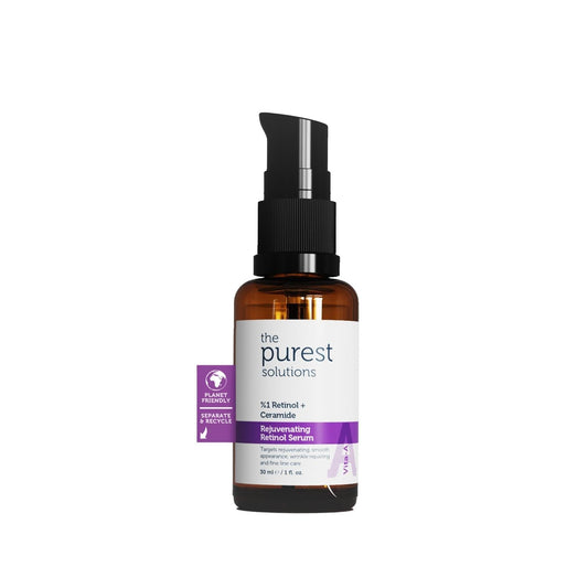 The Purest Solutions Retinol Serum - Anti-Aging Skincare, Nourishing and Reparative Properties, 30 ml