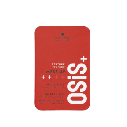 Schwarzkopf Osis+ Mess Up Matte Paste for Textured Style 100 ml