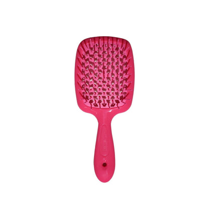 Janeke Superbrush Detangling Hair Brush Neon Pink 1 pc