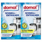Domol: Powerful Lime Scale Remover Powder - Descale Kettles, Coffee Machines, Bath & Kitchen, Removes Hard Water Stains - 2 Pack