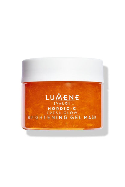 Lumene Brightening Gel Face Mask - Vegan Skincare with Cloudberry Extract & AHA Acids