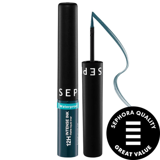 Intense Felt-Tip Liquid Waterproof Eyeliner - Long-Lasting, Cruelty-Free Cosmetic