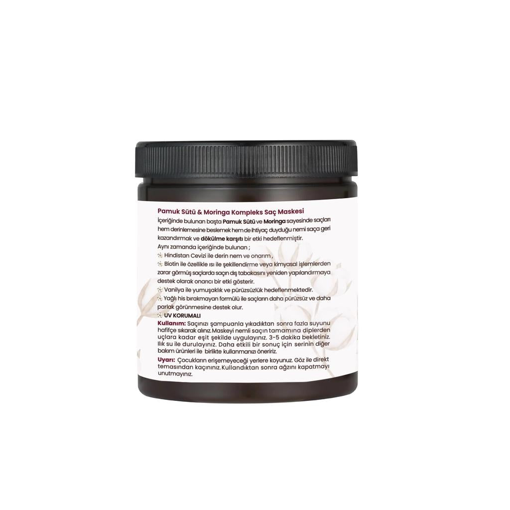 True Bee Cotton Milk & Moringa Hydrating Hair Mask 220 ml